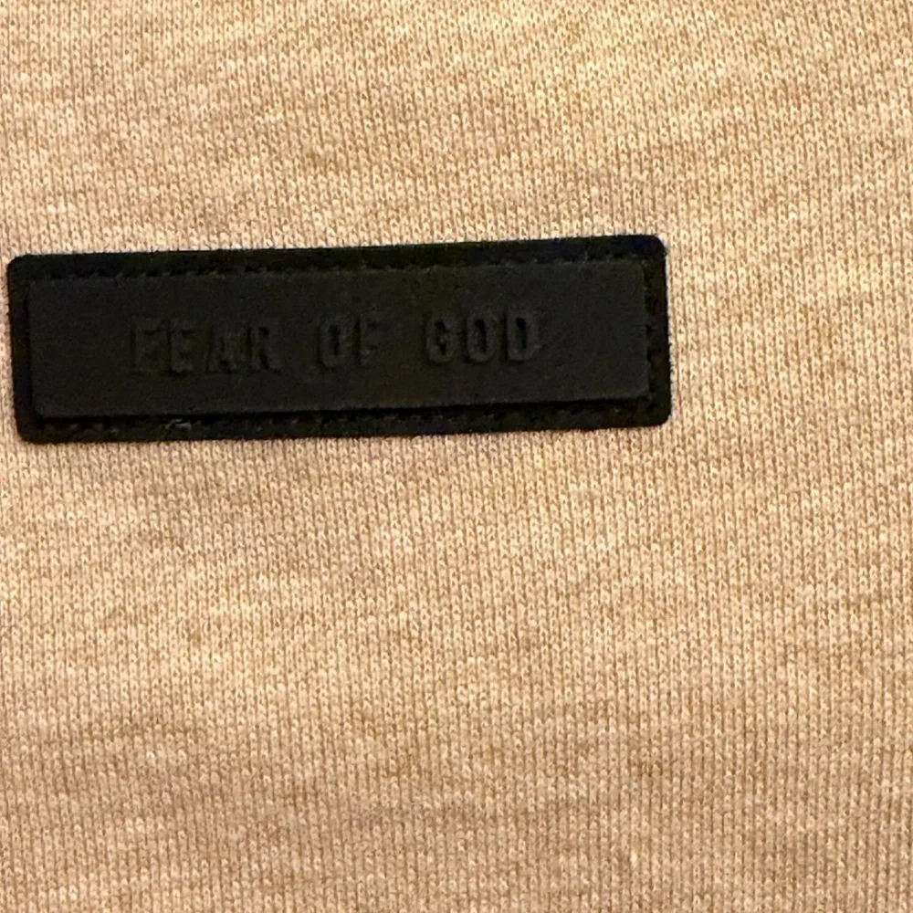 Fear of God Tan Crewneck Sweater Nwt